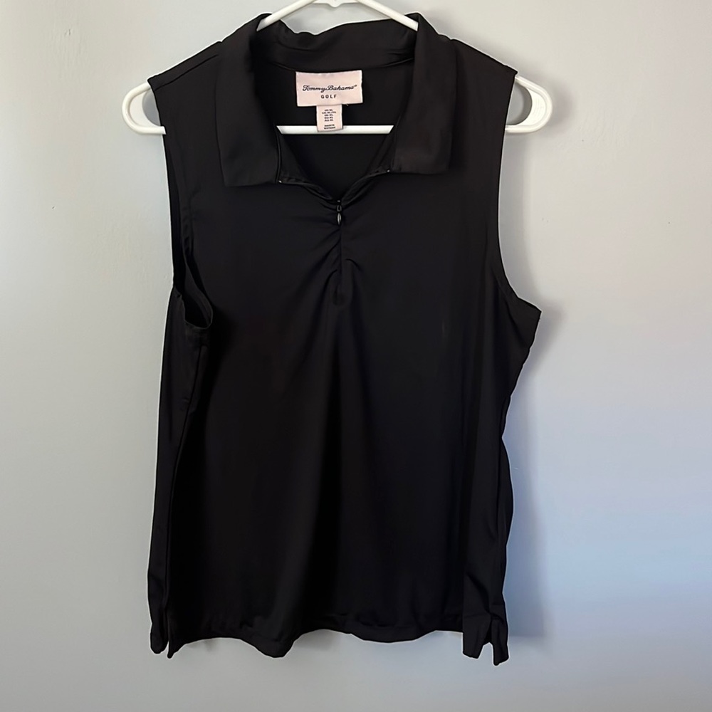 Tommy Bahama golf quarter zip tank